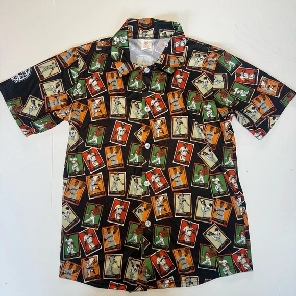 San Francisco Giants 2023 Hawaiian Legends Shirt Mays Bonds McCovey Baseball - Picture 1 of 8